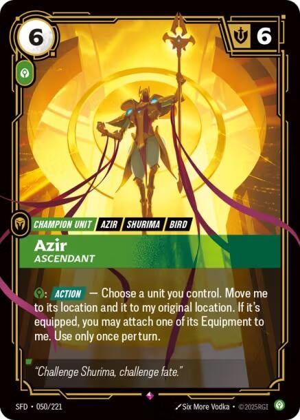Azir - Ascendant (050/221) (SFD)