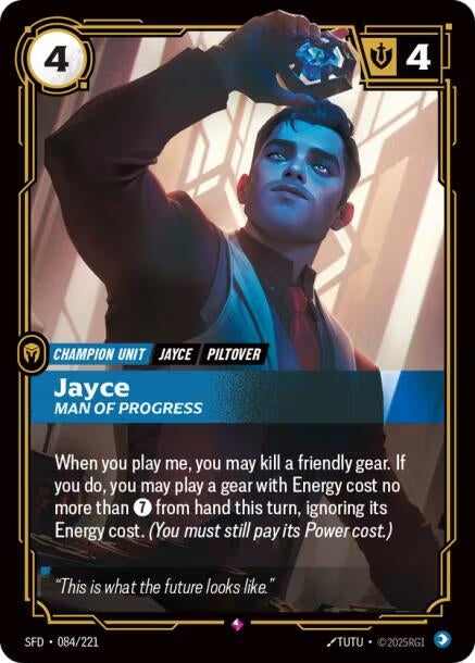 Jayce - Man of Progress (084/221) (SFD)