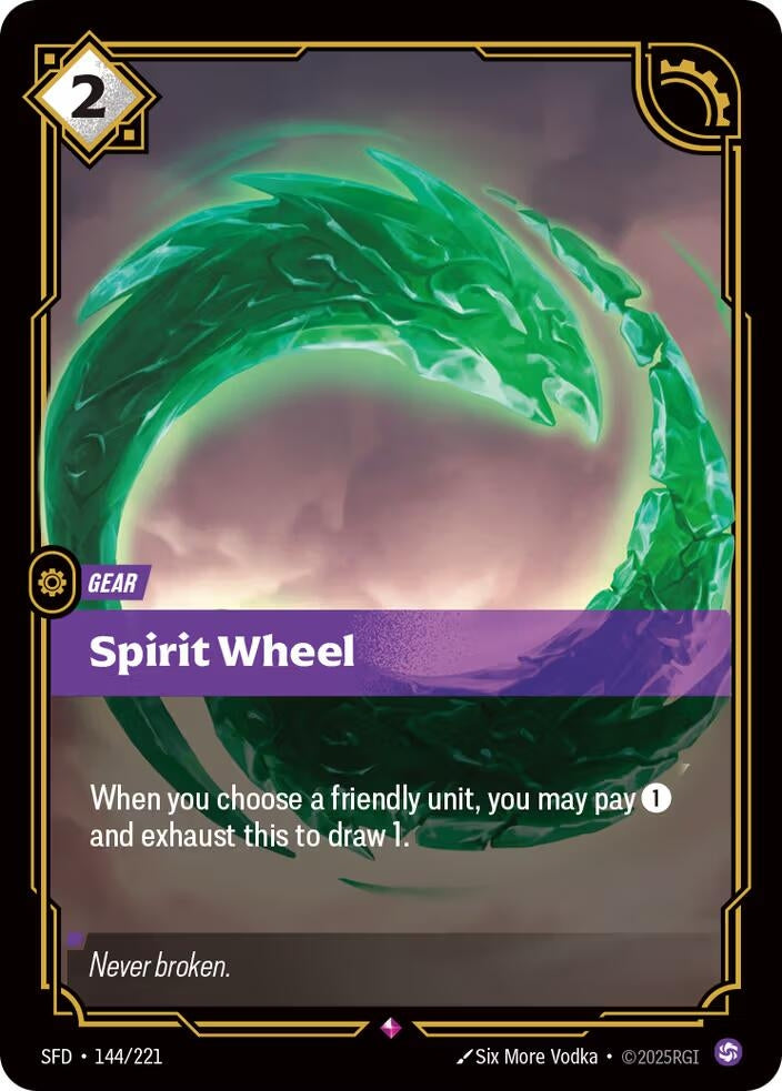 Spirit Wheel (144/221) (SFD)