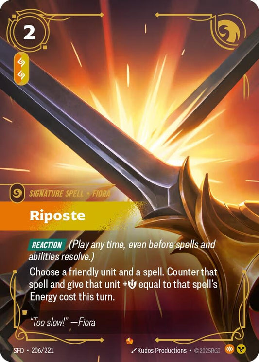 Riposte (206/221) (SFD)
