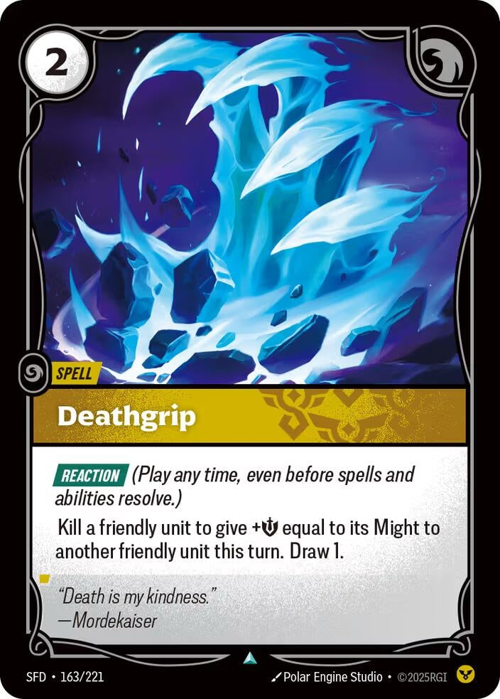 Deathgrip (163/221) (SFD)