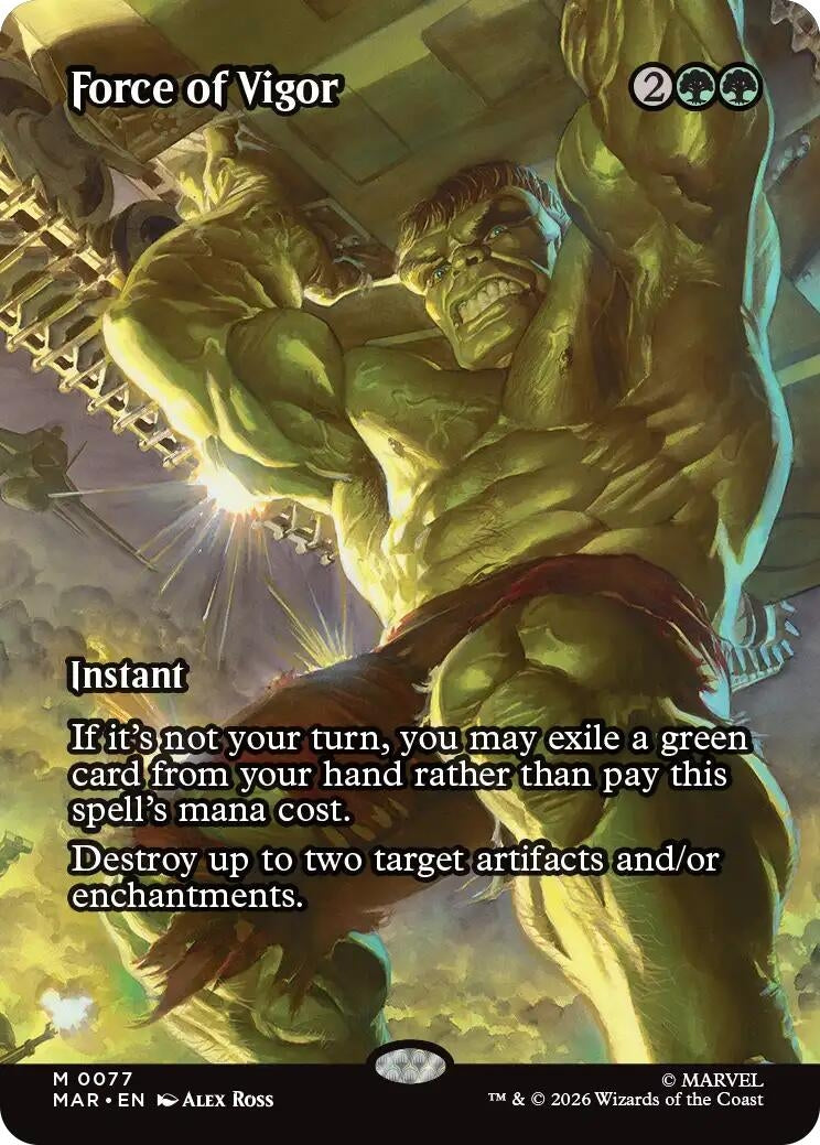 Force of Vigor (Borderless) (77) (MAR)