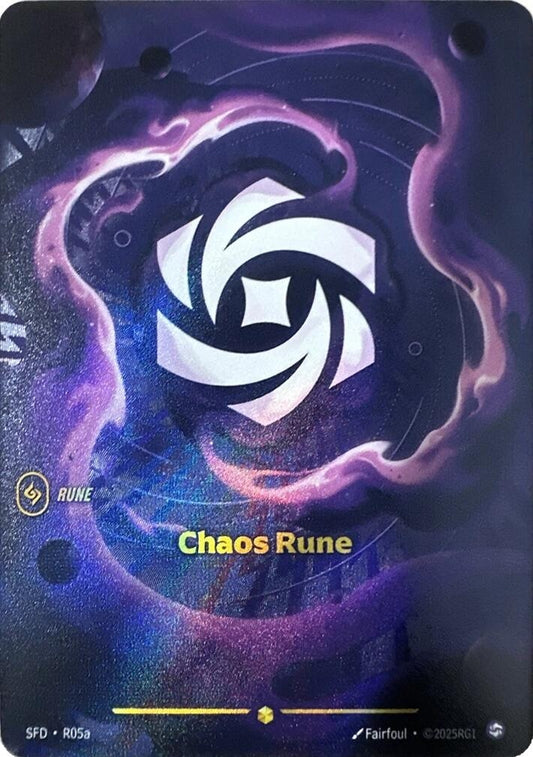 Chaos Rune (Alternate Art) (R05a) (SPF)