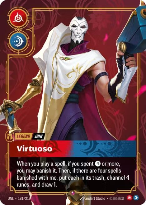 Jhin - Virtuoso (181/219) (UNL)