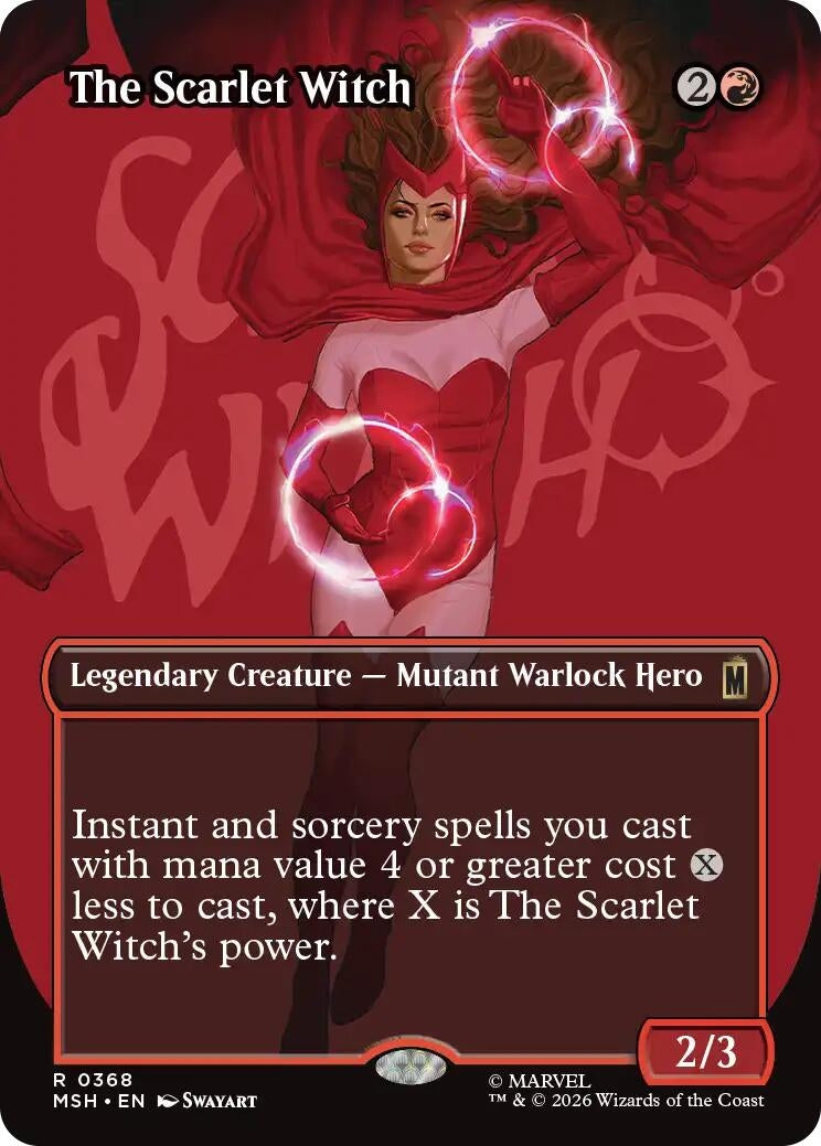The Scarlet Witch (Borderless) (368) (MSH)