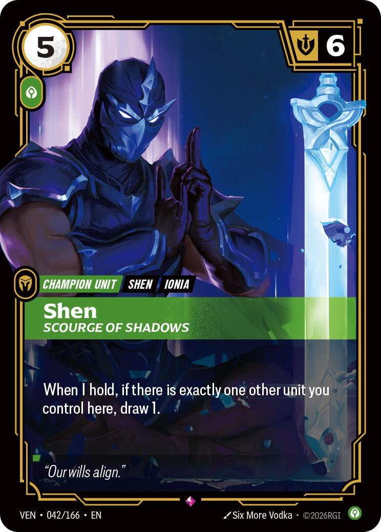 Shen - Scourge of Shadows (042/166) (VEN)