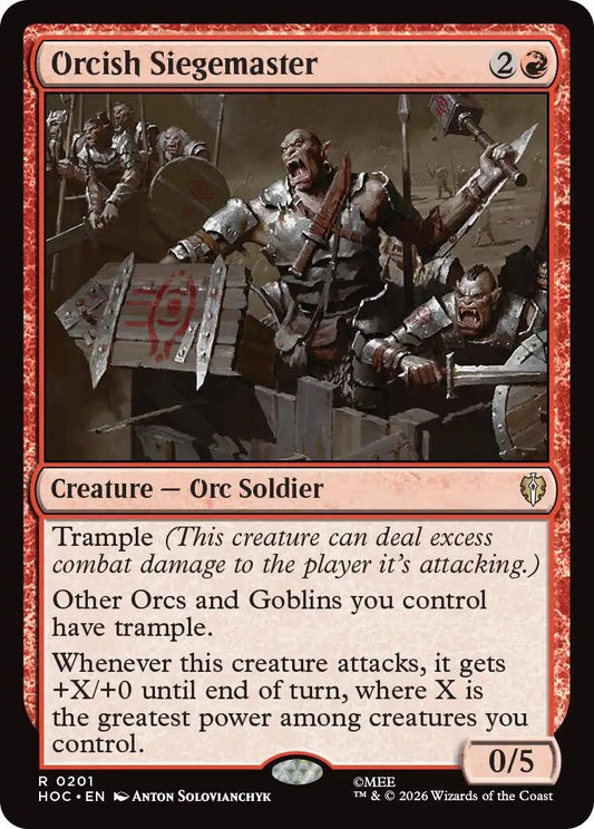 Orcish Siegemaster (201) (HOC)