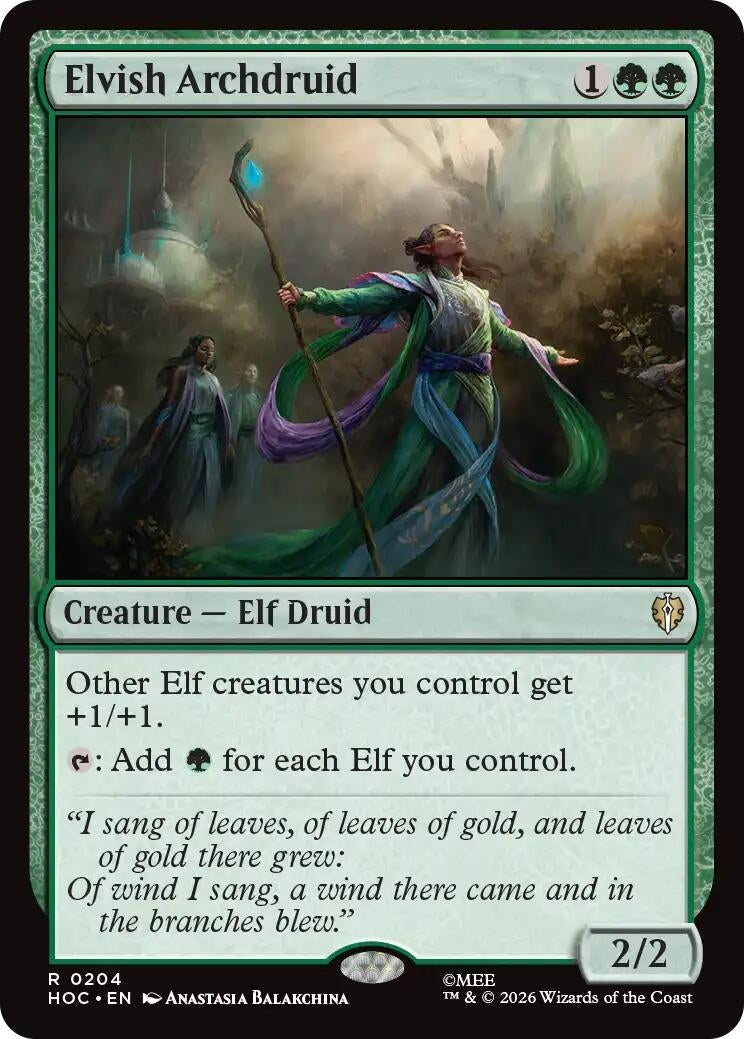 Elvish Archdruid (204) (HOC)