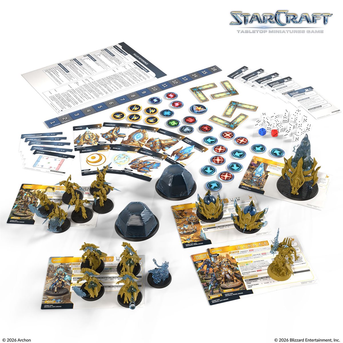 Starcraft: The Miniatures Game: Wave 1: Protoss: Starter Set - Founders Edition PREORDER May 2026