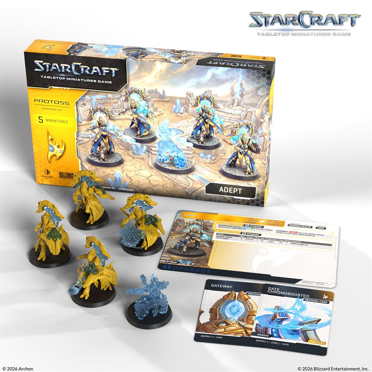Starcraft: The Miniatures Game: Wave 1: Protoss: Adept Expansion Set PREORDER July 2026
