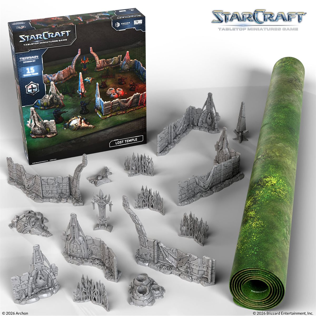 Starcraft: The Miniatures Game: Wave 1: Lost Temple - Terrain Expansion Set PREORDER July 2026