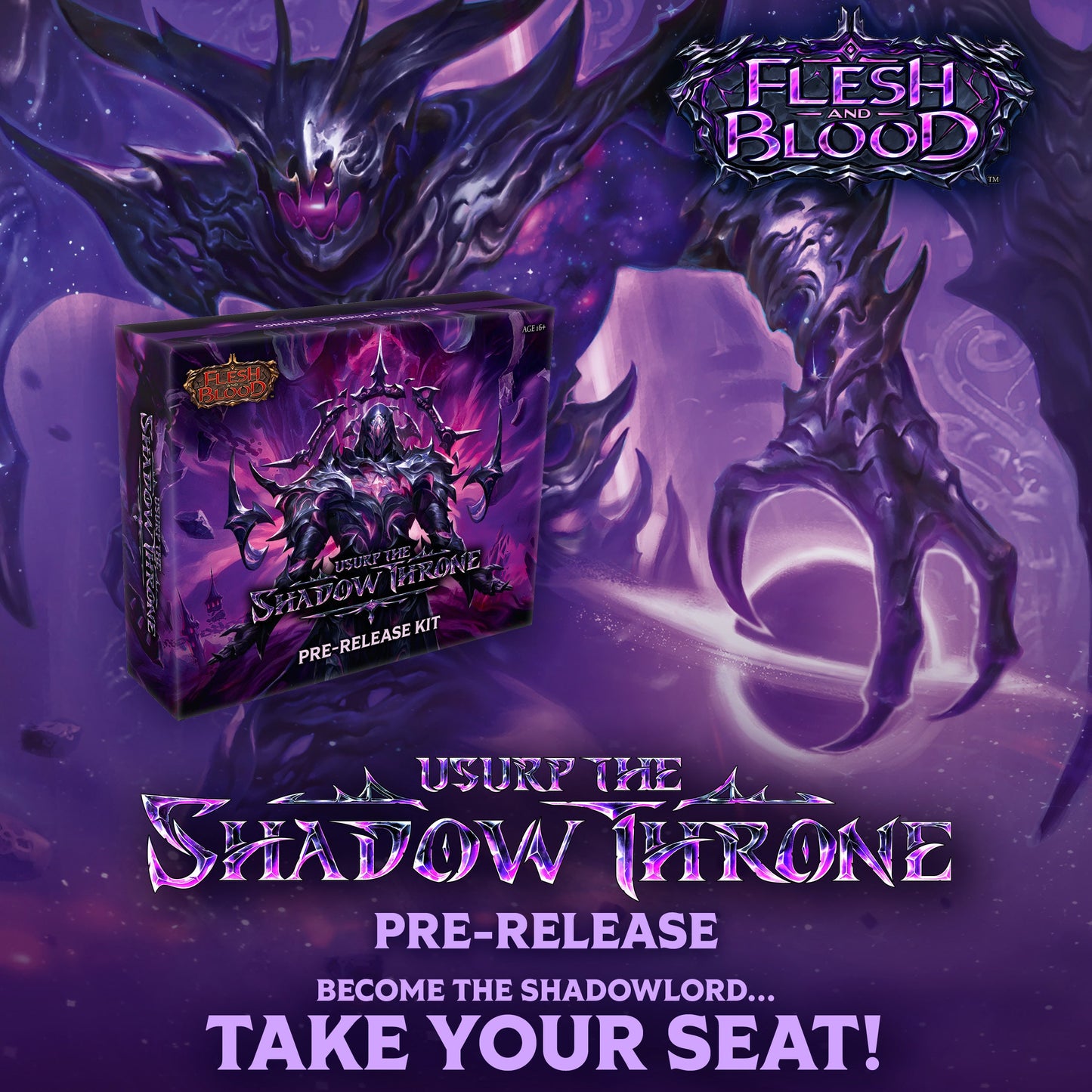 Flesh and Blood: Usurp the Shadow Throne Pre-release Sept 18