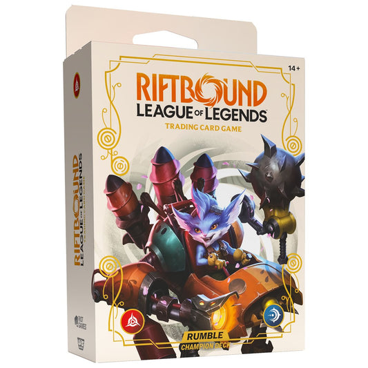 Riftbound - League of Legends TCG - Spiritforged - Rumble Deck (Preorder Feb 2026)