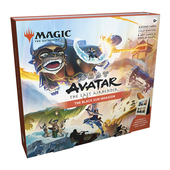 Magic: The Gathering - Avatar: The Last Airbender The Black Sun Invasion Scene Box