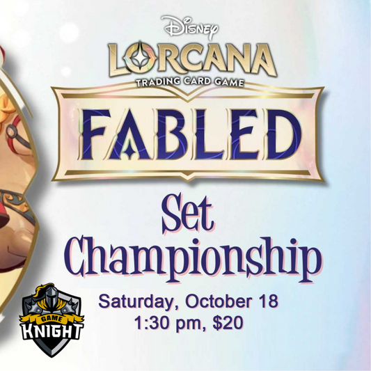 Lorcana Set Champs Ticket - Oct 18