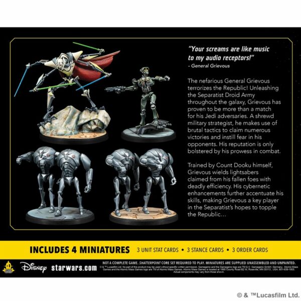 Star Wars: Shatterpoint: Appetite for Destruction: General Grievous Squad Pack - Image 2
