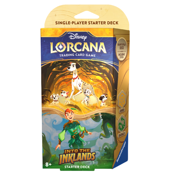 Disney Lorcana: Into the Inklands: Starter Deck Amber and Emerald